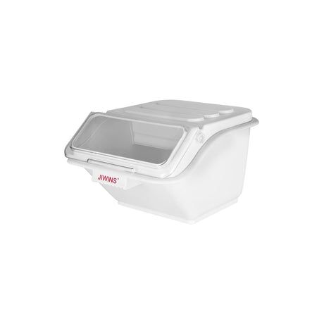 Jiwins Shelf Ingredient Bin White Pp/Pc 367X296X220Mm 8Lt
