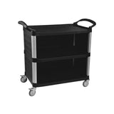 Jiwins Service Cart Black Pp/Alum
