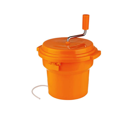 Jiwins Salad Spinner Orange Pp 400X470Mm 11.4Lt