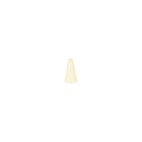 Chef Inox Thermo Decorating Tube Plain  Plastic 9Mm White