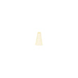 Chef Inox Thermo Decorating Tube Plain  Plastic 13Mm White