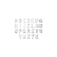 Chef Inox Cutter Set 26Pc Alphabet Tin 25Mm