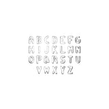 Chef Inox Cutter Set 26Pc Alphabet Tin 25Mm