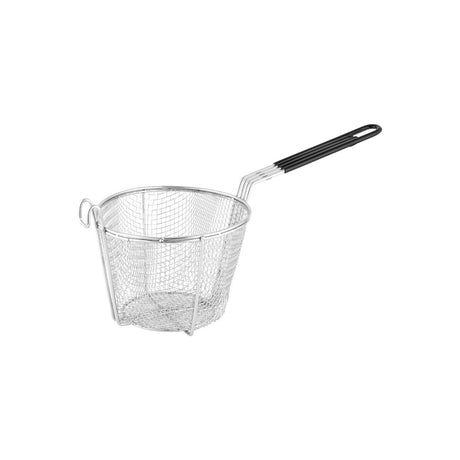 Chef Inox Fry Basket Round Chrome Plated 250Xh140/Hld210Mm