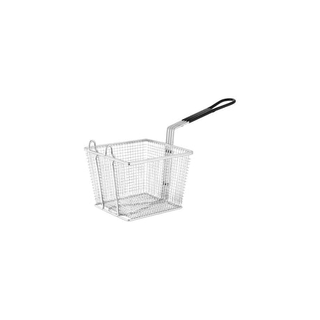 Chef Inox Fry Basket Squ Crm Plated L200Xw150Xh150/Hdl240Mm