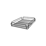 Chef Inox Glass Basket Blk Pvc 430x355x75mm