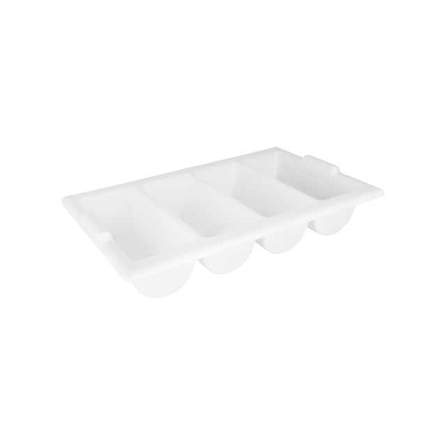 Chef Inox Cutlery Box Whi 4 Compartment 550X330X100Mm
