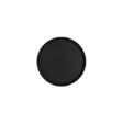 Chef Inox Round Tray Non Slip Fibreglass 280Mm Black