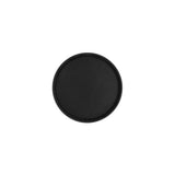 Chef Inox Round Tray Non Slip Black