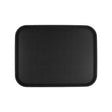 Chef Inox Rect Tray Non Slip Plastic 380X510Mm Black