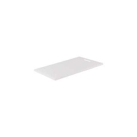 Chef Inox Cutting Board Haccp W/Hdl Pe 205X355X12Mm White