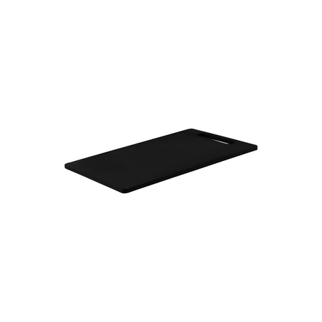 Chef Inox Cutting Board Haccp W/Hdl  Pe 250X400X12Mm Black