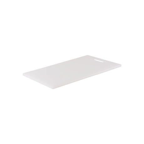 Chef Inox Cutting Board Haccp W/Hdl Pe 300X450X12Mm White