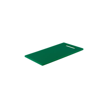 Chef Inox Cutting Board Haccp W/Hdl Pe 250X400X13Mm Green
