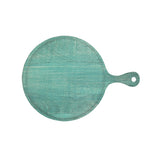 Chef Inox Rnd Serving Board W Hdl Mangowd
