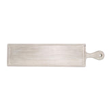 Chef Inox Rect Serving Board W/Hdl Mangowd 670x850x200mm