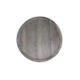 Chef Inox Round Serving Board Mangowood