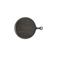 Chef Inox Rnd Serving Board W/Hdl Mangowood 250X350X15Mm Drk