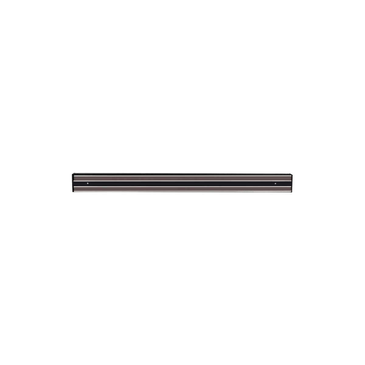 Chef Inox Utensil/Knife Magnetic Rack Pvc 450Mm Black