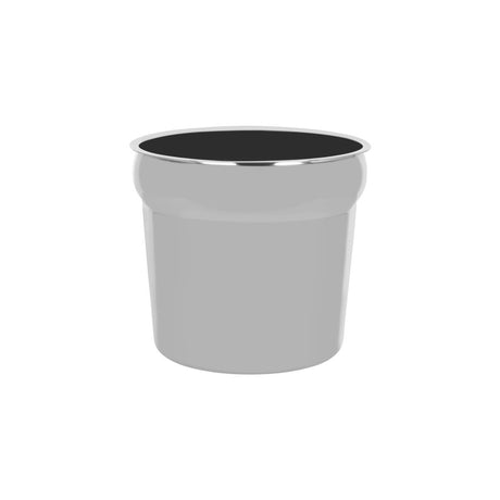 Chef Inox Round Steam Table Insert S/S 215X204Mm 8.0Lt