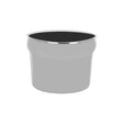 Chef Inox Round Steam Table Insert S/S 267X204Mm 11.0Lt