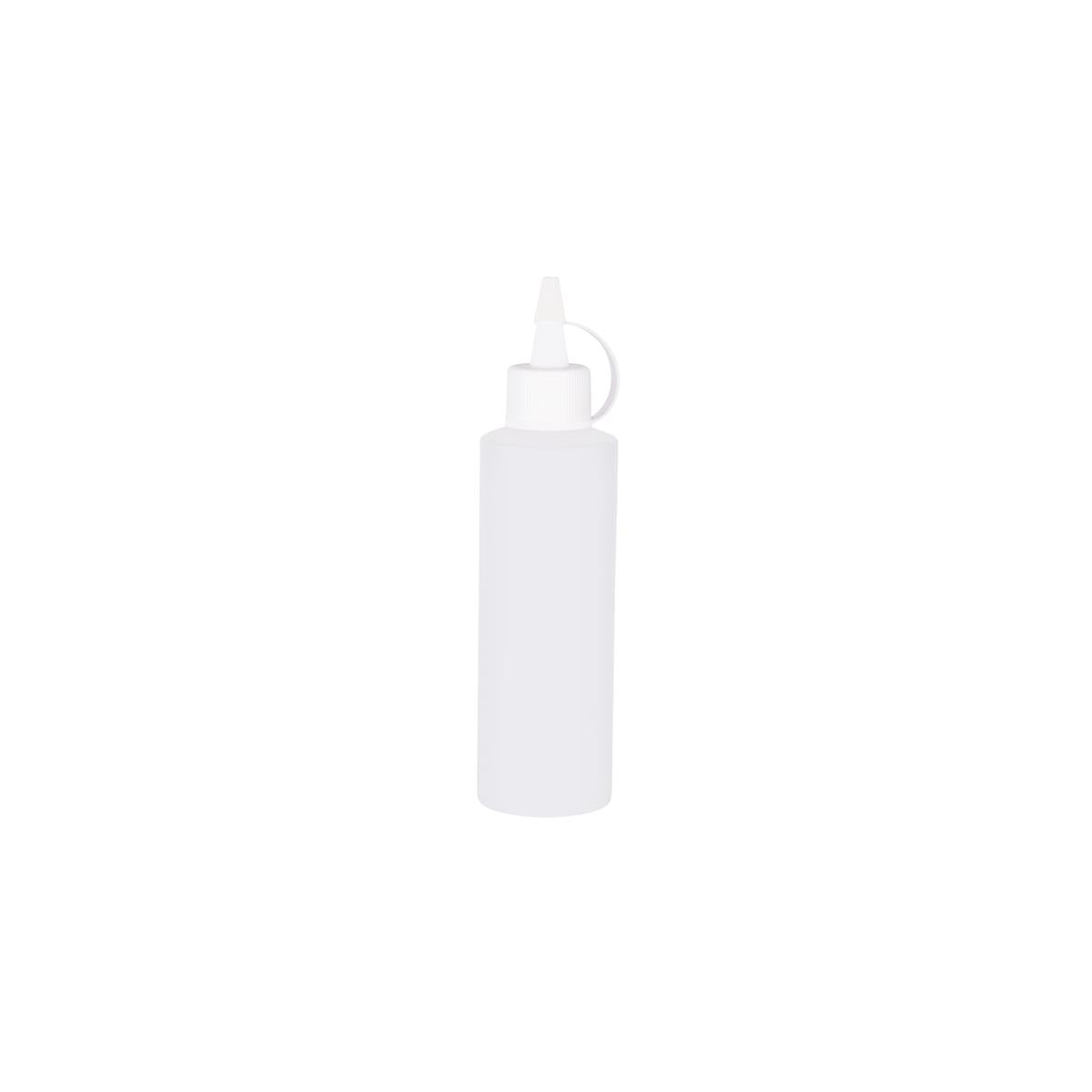 Chef Inox Squeeze Bottle HDPE 250ml Clear - SKU 06840