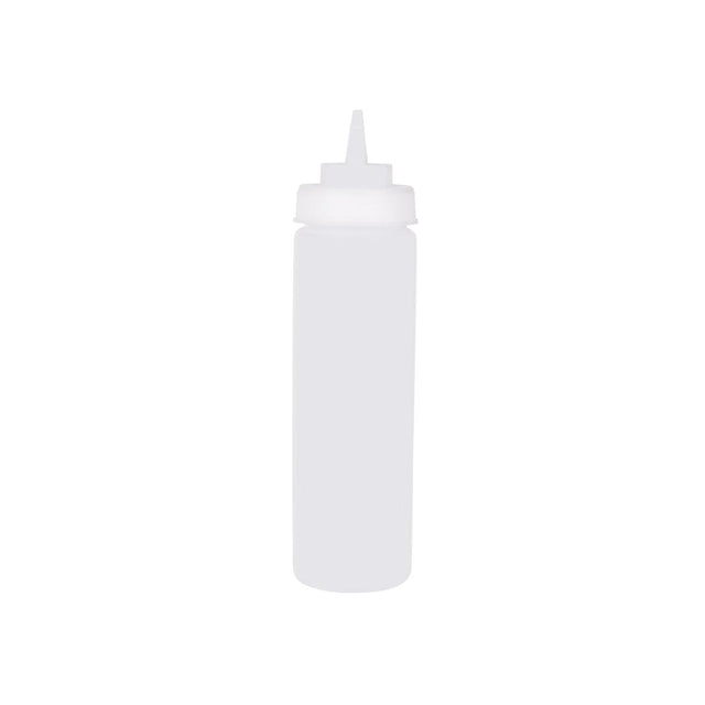 Chef Inox Squeeze Bottle Wide Mouth  Pp 720Ml/24Oz Clear