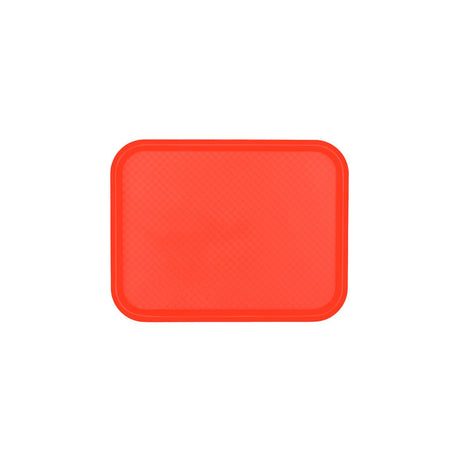 Chef Inox Plastic Tray Polyprop 275X350Mm Red