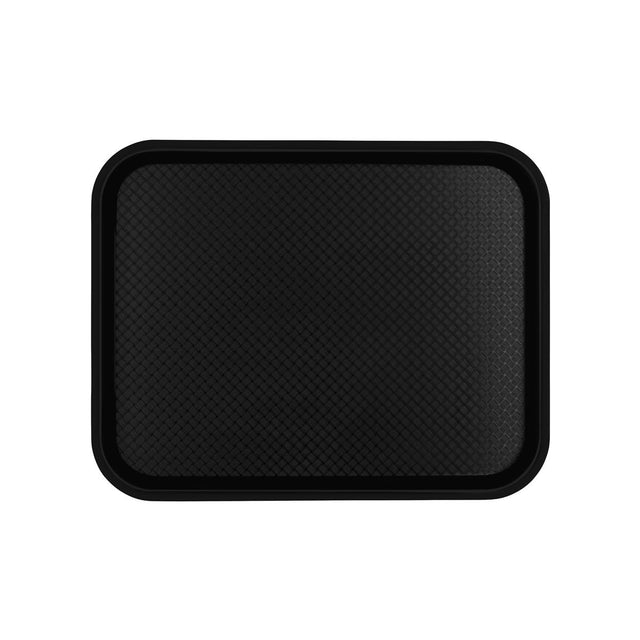 Chef Inox Plastic Tray Polyprop 450X350X23Mm Black
