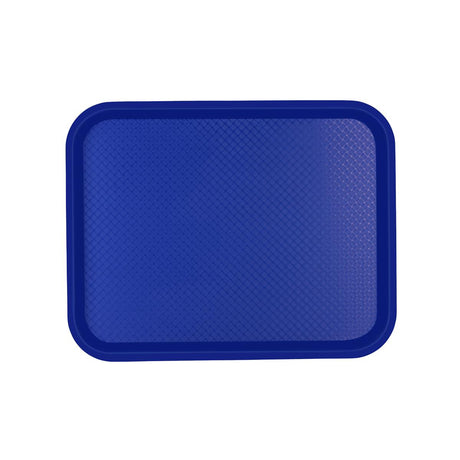 Chef Inox Plastic Tray Polyprop 450X350X23Mm Blue