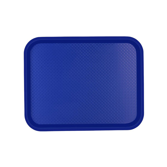 Chef Inox Plastic Tray Polyprop 450X350X23Mm Blue