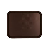 Chef Inox Plastic Tray Polyprop 450X350X23Mm Brown