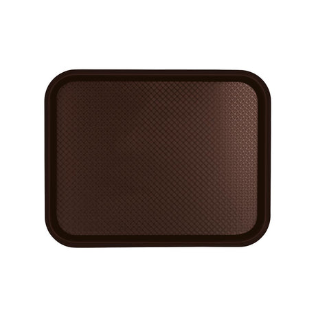 Chef Inox Plastic Tray Polyprop 450X350X23Mm Brown