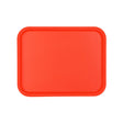 Chef Inox Plastic Tray Polyprop 450X350X23Mm Red