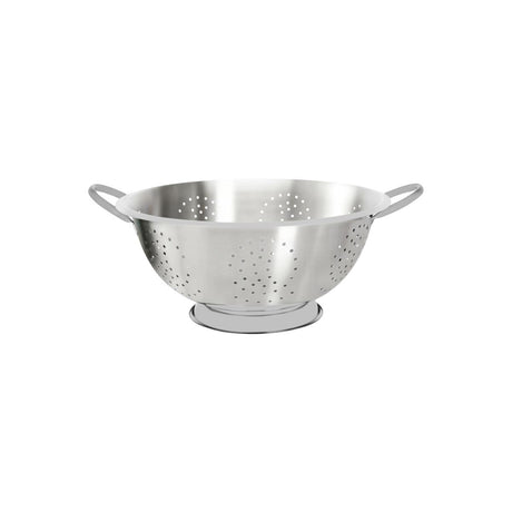 Chef Inox Colander 4Mm Holes Wire Hdl S/S 335X140Mm 8.0Lt