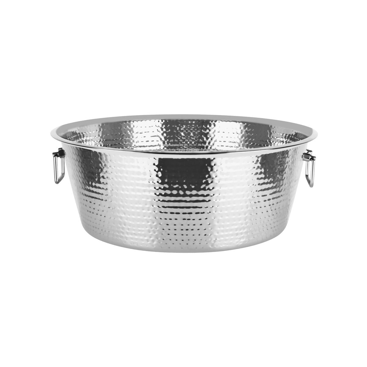 Zanzi Champagne Party Tub Single Wall Hammered 530x245mm