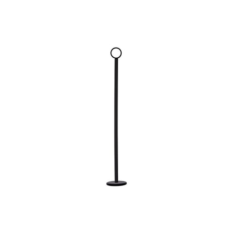 Chef Inox Table Number Stand 380Mm Black