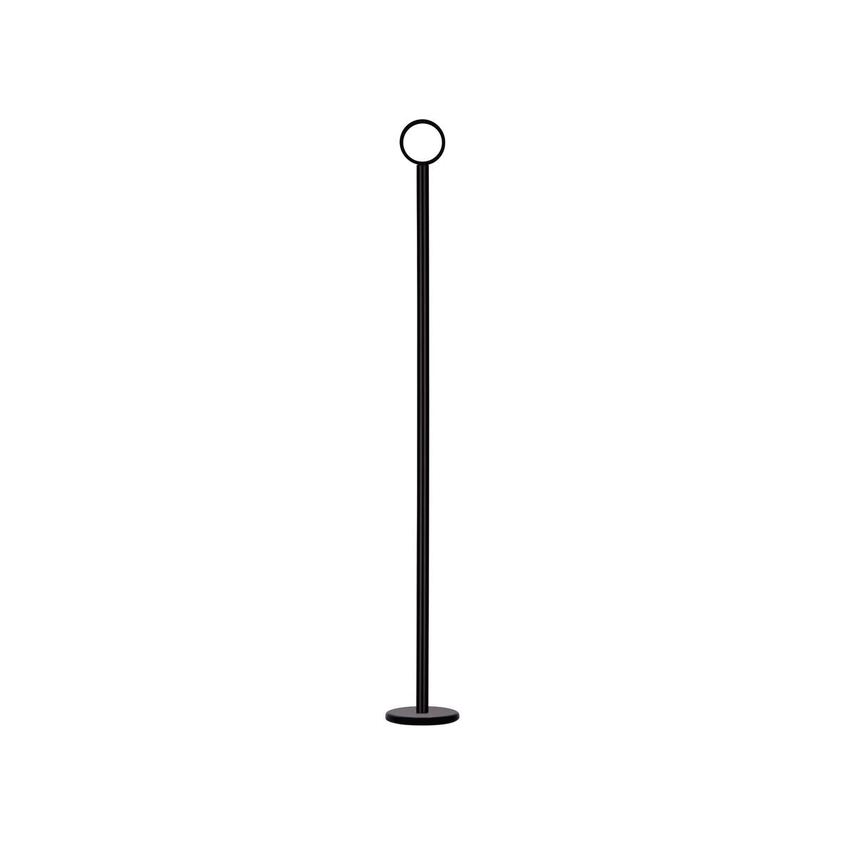 Chef Inox Table Number Stand 450Mm Black
