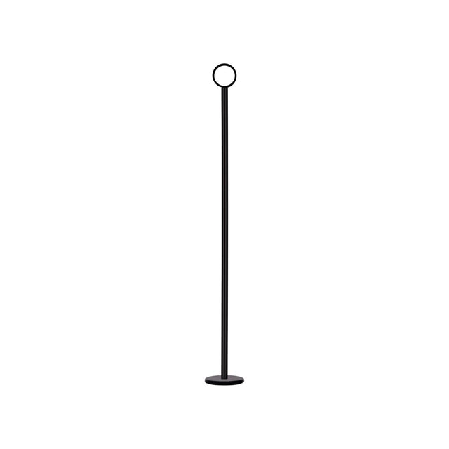 Chef Inox Table Number Stand 450Mm Black