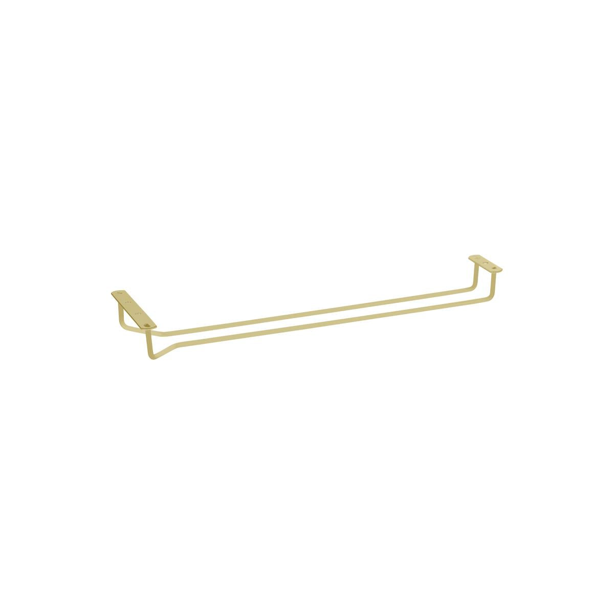 Chef Inox Glass Hanger Brass Plate 410Mm