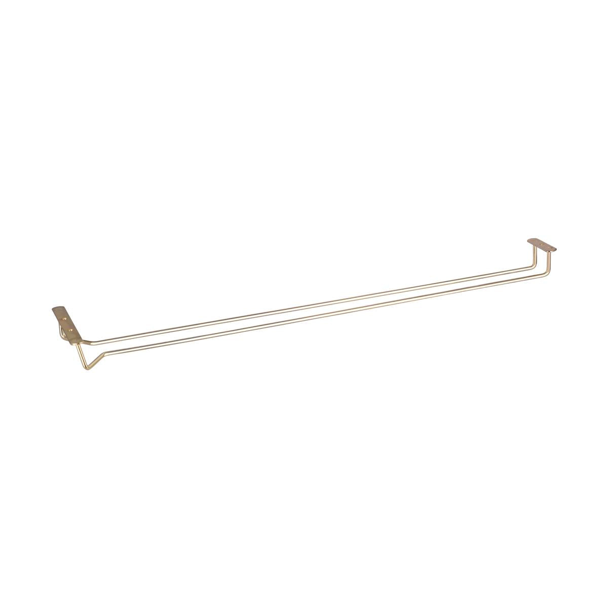 Chef Inox Glass Hanger Brass Plate 610Mm