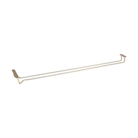 Chef Inox Glass Hanger Brass Plate 610Mm