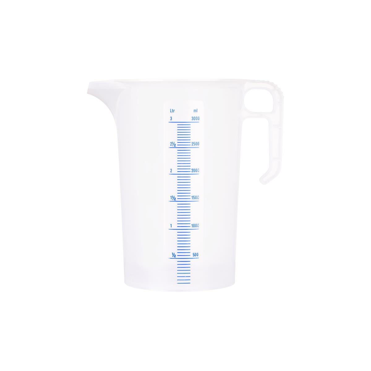 Chef Inox Blue Scale Pp Themo Measuring Jug-3.0Lt