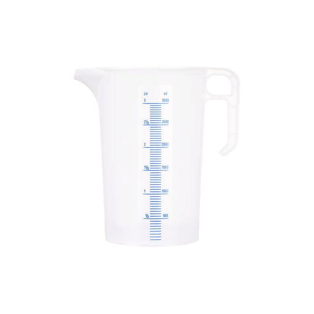 Chef Inox Blue Scale Pp Themo Measuring Jug-3.0Lt