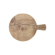Chef Inox Round Pizza Board W/Hdl Ma 320Mm Oak Wood Effect