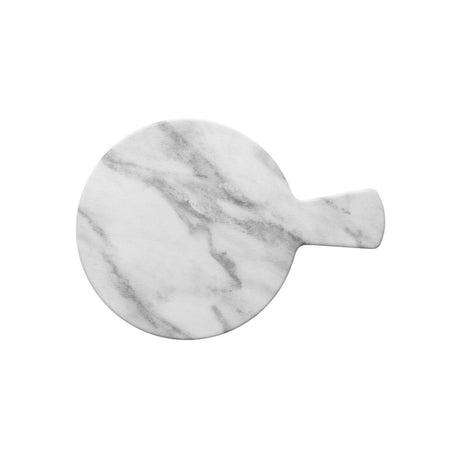 Chef Inox Pizza Brd Rnd W/Hdl Melamine 310Mm Marble Effect
