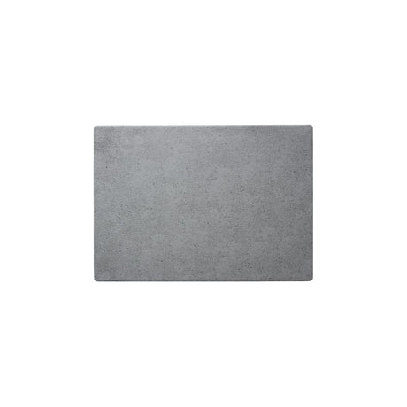 Chef Inox Pizza Brd Rect Melamine 360X255Mm Light Grey Slate