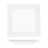 Superware Square Plate W Rim (Sold in sets of 6)