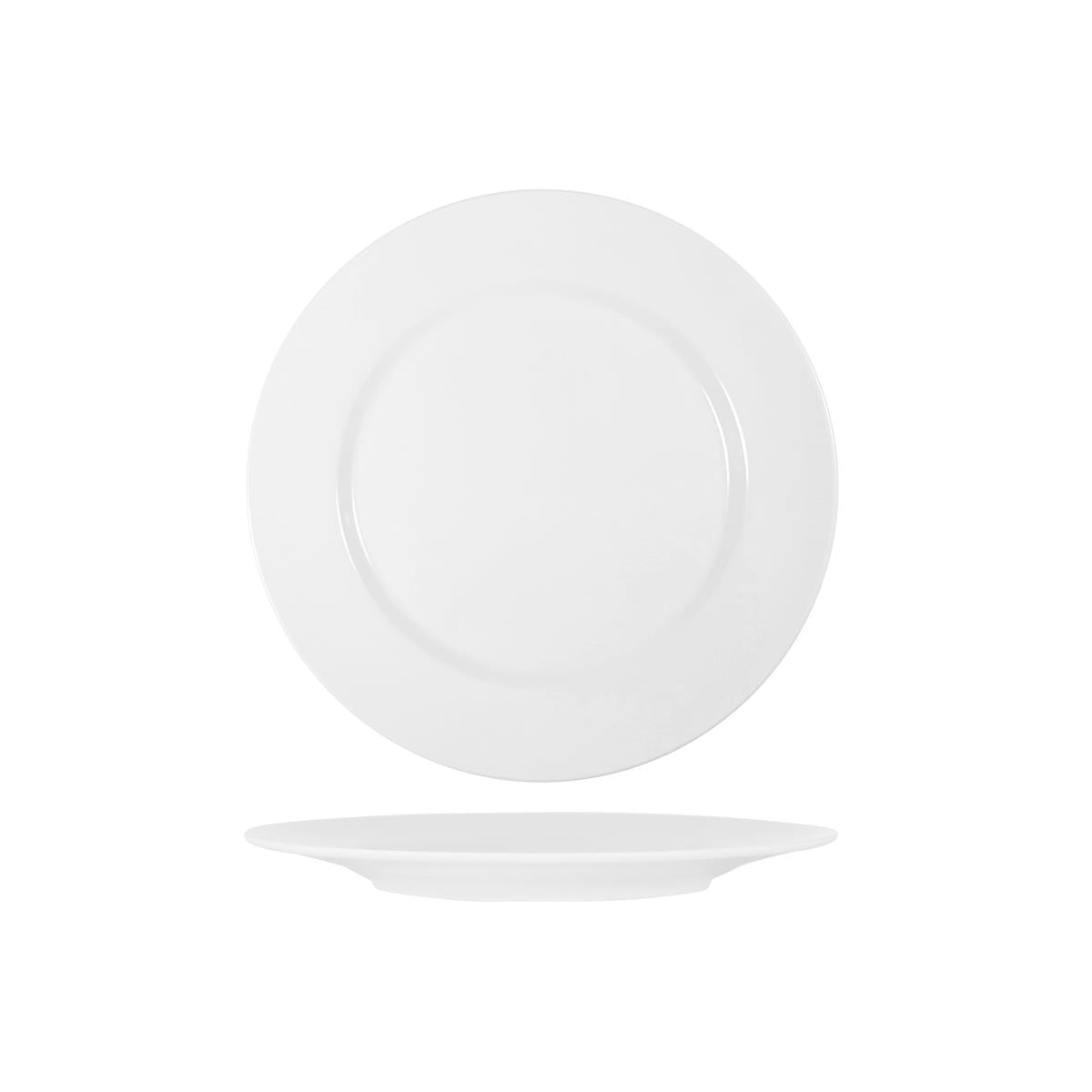Superware Round Plate Raised Rim (Sold in sets of 12)