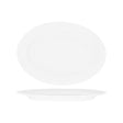 Superware Oval Platter 360Mm Rimmed White (20124)